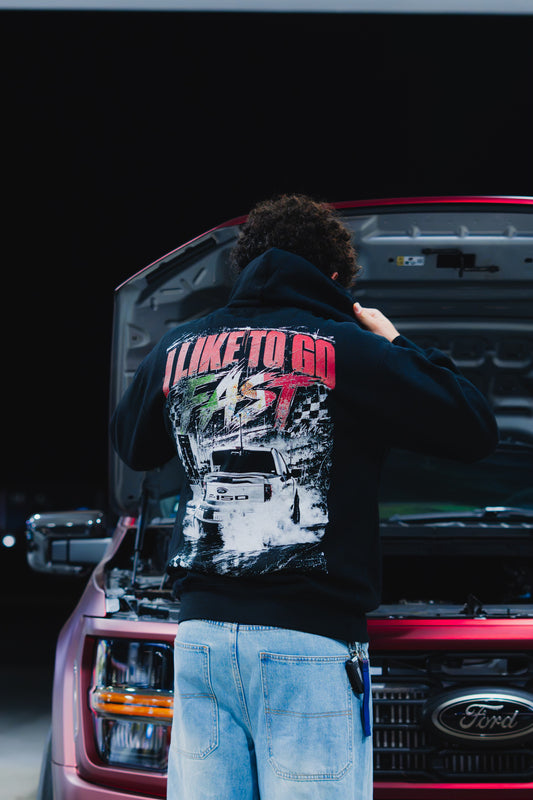 LIKE TO GO FAST HOODIE