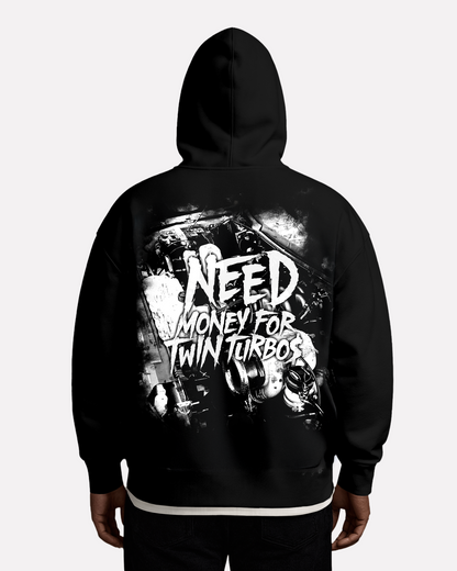 Need Money for Twin Turbo HEAVYWEIGHT HOODIE