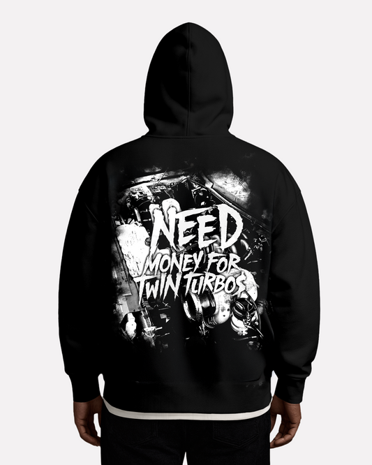 Need Money for Twin Turbo HEAVYWEIGHT HOODIE