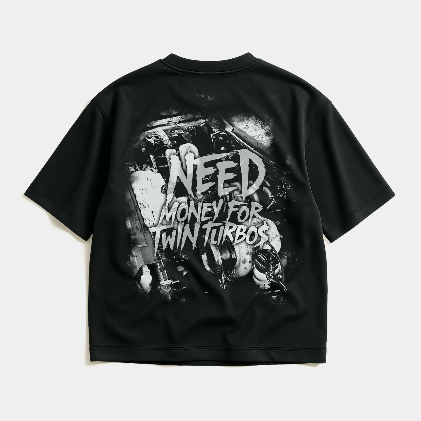Heavyweight Need Money For Twin Turbos Tee