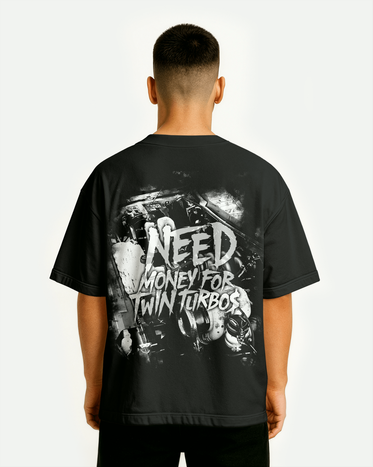 Heavyweight Need Money For Twin Turbos Tee