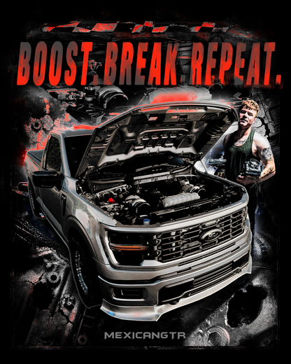 BOOST.BREAK.REPEAT HEAVYWEIGHT TEE